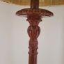Vintage carved laquered wood standard lamp Image 3