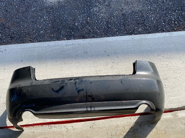Audi A4 B7 bumper twin exit diffuser