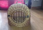Wicker Cat Basket Carrier