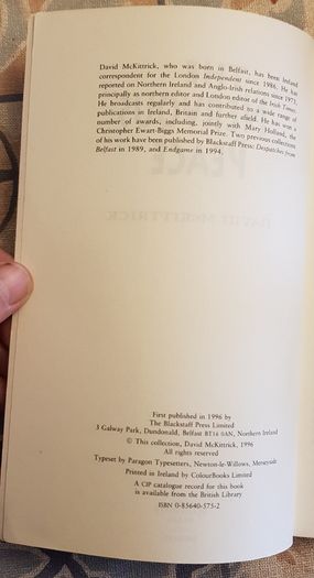 The Nervous Peace by David McKittrick