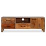 TV Cabinet Solid Wood Vintage 118x30x40 cm Image 6