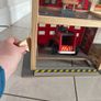 Wooden Hape fire station, engine and helicopter Image 4