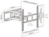 Full Motion TV Bracket 32