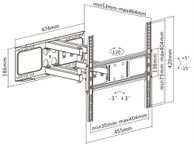 main image for ad Full Motion TV Bracket 32" - 55"