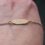 Vintage 9ct Yellow Gold Bracelet 1,7g Image 3