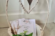 Wedding Booklet Basket for Hire