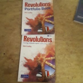 Revolutions book & workbook, both unused GOOD CODES