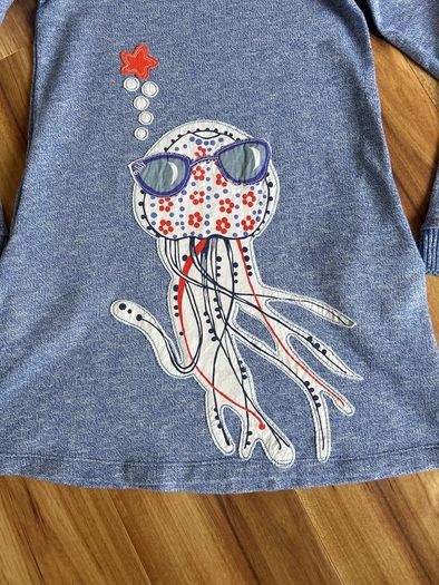Oilily sweat dress age 10 like new!