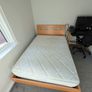 Double bed frame and mattress Image 3