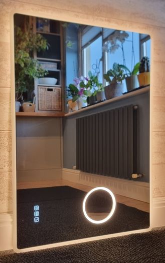LED Bathroom Mirror Bright Makeup Cosmetic