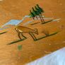 1960's wooden pencil case Image 2