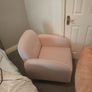 Light Pink Armchair Image 3