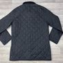 Barbour Liddesdale Black Quilted Jacket Mens M/L Image 9