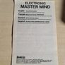 Vintage Invicta Electronic Mastermind Game Board Game Puzzle 1977 Image 4