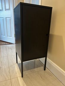 Lixhult Black Cabinet