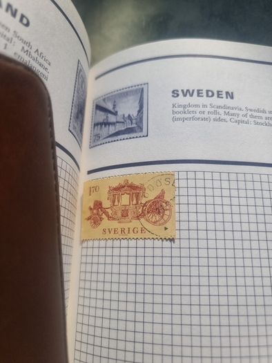 Stanley Gibbons World Collector Stamp Album With Many Stamps Included