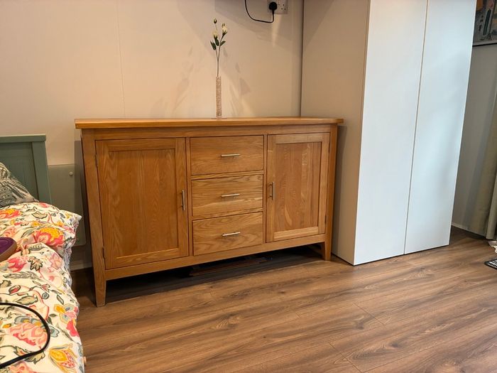 Solid Oak Sideboard