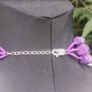 Ail Aluma Tri Stand Purple Agate with Sterling Silver Closure(440 grams) Image 8