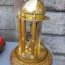 Vintage Brass Bandstand Clock Image 3