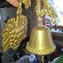 Beautiful Old Brass Wall Hanging Bell Ideal for Bar Pub Man cave Last Round bell, Postage Available Image 6