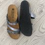 Doreq Vera Pelle Sandals Gunmetal Grey Shades size 6 Image 2