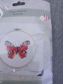 Cross Stitch Kit "Butterfly"