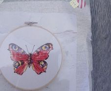 Cross Stitch Kit "Butterfly"