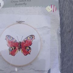 Cross Stitch Kit "Butterfly"