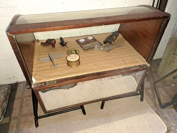 19th Century Haberdashery  Counter Top Display Cabinet
