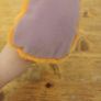 cute  purple and orange plush duck Image 2