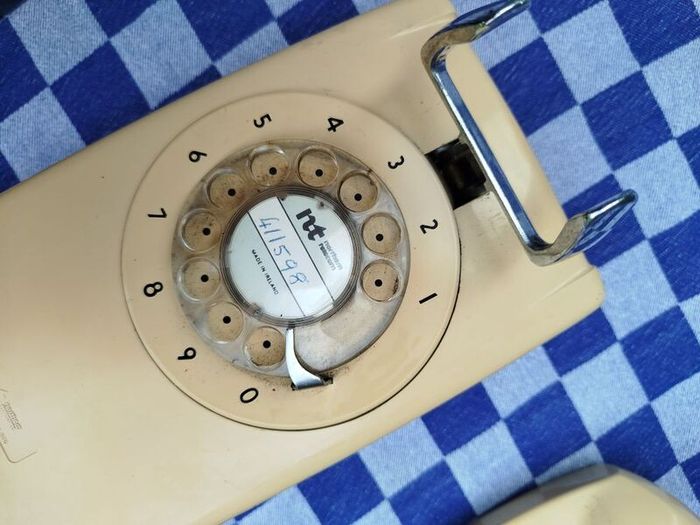 Vintage Wall Hung rotary Phone