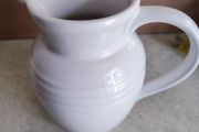 Le Creuset White Pitcher .7L.