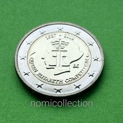 Belgium 2012 year Uncirculated 2 Euro coin.