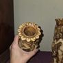 Pair of Vintage Carved Resin Vases Image 8