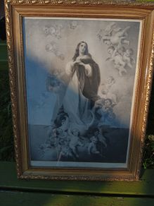 Vintage holy picture