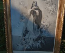 Vintage holy picture