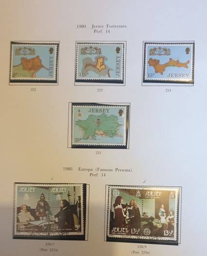 Stamps of Jersey 1958-1992