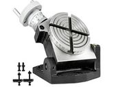 Vertical & Horizontal Rotary Table 100MM HV4 HV6 HV8 Working Table Tilting 360 for Milling Drilling Machine
