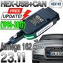 Hex-Interface Update 26.3 Vag Hex V2 ATMEGA162 Skoda VAG COM VW-AUDi FT232RQ VCDS VAGCOM Scanner Autocom Diagnostic Tester Image 2