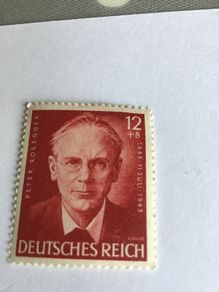 1943 German stamp - Peter Rosegger