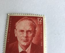 1943 German stamp - Peter Rosegger