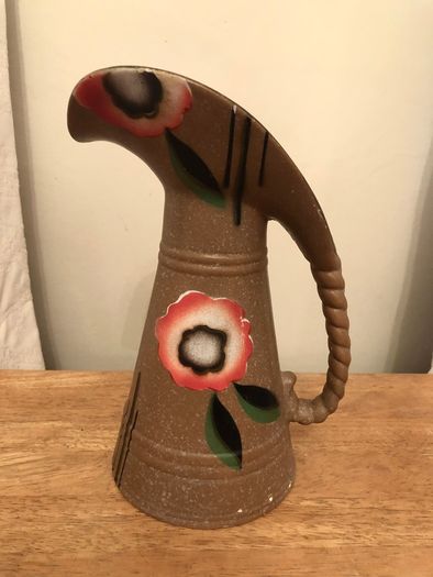 Vintage Art Deco Ceramic Pitcher