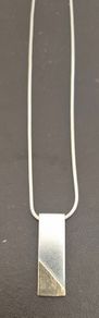 Sterling Silver & 9ct Pendant