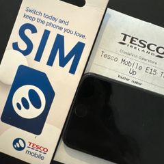 tesco sim and 15 euro credit