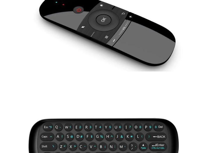 Smart Fly Air Mouse Dual Side Rechargeble Mini IR Remote Control..