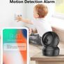 Smart Indoor Security Camera, 1080P Motorized Pan Tilt Cam with Auto Motion Tracking, 360 Degree View, IR Night Vision up to 10M, Two-Way Talk, Sleep Mode for Privacy Protection (FREE EXPRESS POSTAGE) Image 5