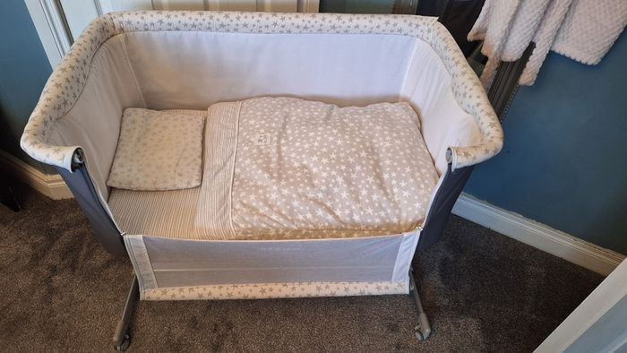 Jane next to me cot