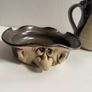 Vintage  Peter Petrie "Ugly man "vintage Muggs Pottery set Image 4