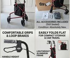 3 Wheel Walker Mobility Aid for Elderly