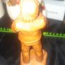 2 Old Brass Horse Tackle Emblems and an Old Hand Carved Man Image 7